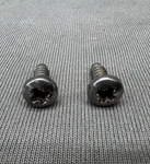 1967-1979 Cadillac Seville Eldorado Front Bumper License Plate Bracket Screws Gm. Fixed Price $34.68.