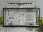 Nos Oem Ford Plastic License Plate Frame D8AB-17A394-AWA (SVM118). Fixed Price $64.95.