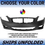 New Choose Your Color Front Bumper For 2008-2015 Infiniti G37 Q60 2-DOOR Coupe. Fixed Price $527.30.
