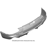 Genuine Gm Black Rear Bumper Lower Fascia 84897352. Fixed Price $1244.53.