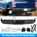 Black Rear Bumper Assembly For Ram 2500 3500 2013-2018 With Sensor Holes. Fixed Price $186.54.
