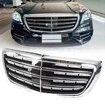 Chrome Front Grille Fit Mercedes W222 2014-2020 S400 S550 S580 S560 S600. Fixed Price $160.99.