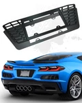 Rear License Plate Frame Real Carbon Fiber Fit For Corvette C8 Z06 2020-2025 New. Fixed Price $119.99.