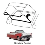 1955 1956 Ford Trunk Deck Lid Rubber Weatherstripping Seal. Fixed Price $28.88.