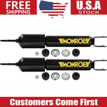 For Chevrolet Silverado 1500 4WD 99-06 Monroe New Replacement Front Shocks Pair. Fixed Price $137.48.