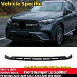 For Mercedes Glc 2023-2026 X254 C254 Amg Line Front Bumper Lip Splitter Spoiler. Fixed Price $116.98.