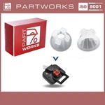 2X Rubber Insert Rear Lock For Porsche 924 944 968 Trunk Tailgate. Fixed Price $37.17.