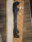 Trim Panel Bumper Rear 511221 Bmw (51-12-9-854-829) Dark Shadow Gray Paint. Fixed Price $65.00.