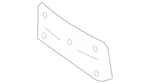 Genuine Mercedes-benz License Plate Holder 221-817-04-78-9051. Fixed Price $140.04.