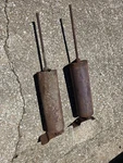 Gm 1941 Pontiac Convertible Cabriolet Top Cylinders Lh Rh Pair Original. Fixed Price $160.97.