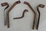 Ford Fairlane Sunliner Front Bumper Impact Mounting Brackets 1955-1956 55-56 Oem. Fixed Price $275.00.
