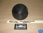 Oem 1958 Cadillac Front Bumper End Tit Rubber Extension Tip Bullet Guard Cap. Fixed Price $74.99.