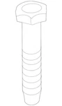 Genuine Bmw Side Support Bolt 07-14-9-326-700. Fixed Price $8.99.