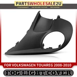 Front Right Rh Black Fog Light Trim For Volkswagen Touareg 2008-2010 7L6853664H. Fixed Price $25.99.