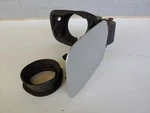 04-10 Bmw X3 Fuel Door Lid Cover Silver Oem With Gasket. Fixed Price $49.50.