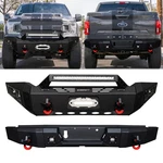 Vijay 2018-2020 Ford F150 Steel Front/rear Bumpers W/winch Plate&led Lights. Fixed Price $649.99.