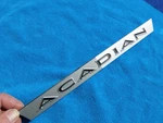 Nos Gm 1968 Pontiac Acadian Hood Grille Emblem Ornament Nova Ss Rare New Read. Fixed Price $599.99.