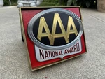 Aaa National Award License Plate Topper 1950 Nos. Fixed Price $79.99.