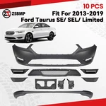 2013-2019 Ford Taurus Front Bumper Cover Grille Assembly Kit Set Chrome Trim. Fixed Price $179.99.