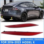 Rear Bumper Reflector Lights Red For Tesla Model X 2016 2017 2018 19 21 22 23. Fixed Price $19.36.