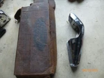 D1ZZ-17984-A Nos Ford Rear Bumper Guard 1971 1972 Mustang Boss. Fixed Price $40.00.