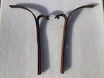 1940 Cadillac Rear Bumper Brackets / Mounts Original Pair Oem. Fixed Price $175.00.