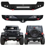 Vijay Fit 2007-2018 Jeep Wrangler Jk Front Or Rear Bumper With Lights & D-rings. Fixed Price $259.99.