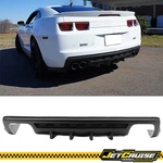 Fits 10-13 Chevy Camaro ZL1 Only Ikon Shark Fins Rear Bumper Lip Diffuser Pp. Fixed Price $209.99.