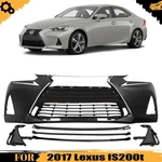 Front Bumper Cover Primed Plastic & Fog Lights Kit For 2017 Lexus IS200T. Fixed Price $819.00.