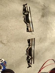 1969 Pontiac Firebird Factory Original Bumper Lower Filler Brackets Pair Gm Oem. Fixed Price $150.00.