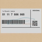 Genuine Bmw 51117886865 -. Fixed Price $109.04.