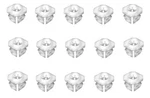 15 Nos Headlight/bezel Grille Nuts! For Gm C10 Chevy Blazer Jimmy Truck 4X4 Etc. Fixed Price $29.50.