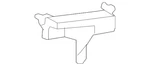 Genuine Mazda Outer Bracket TD11-50-331A. Fixed Price $35.63.