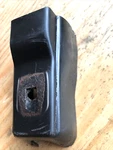 1970 71 72 Cuda Guard Rear Bumperette Filler Plastic Oem 2962316 Aar. Fixed Price $18.06.