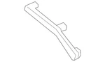 Genuine Mazda Bumper Cover Spacer Panel TK78-50-C21B. Fixed Price $17.70.