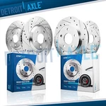 4PC Front Rear Drilled Brake Rotors For 2016 - 2023 Chevy Bolt Euv Cruze Volt. Fixed Price $130.25.