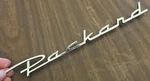Nice Vtg 1954-55 Packard Trunk Lid Script 448671 Oem. Fixed Price $59.00.
