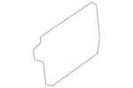 Genuine Mazda Tow Eye Cap KB8A-50-EK1-BB. Fixed Price $10.42.