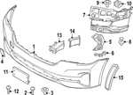 Genuine Bmw Support Panel 51-11-9-498-601. Fixed Price $94.95.