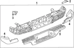 Genuine Nissan Bumper Side 85223-9BU0A. Fixed Price $81.91.