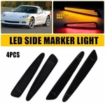 4PCS Amber Red Led Side Marker Lights For 2005-13 Chevrolet Corvette C6 3-ROW. Fixed Price $38.99.