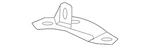 Genuine Honda Bumper Cover Spacer Panel 71554-T2F-A50. Fixed Price $6.50.
