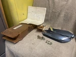 Nos Ford D2AZ-17984-A 1972 Galaxie Ltd Custom Brougham Rear Bumper Guard Kit. Fixed Price $69.00.