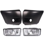 Front Driving Fog Light W/bumper End Fit For 2007-13 Chevy Silverado 1500. Fixed Price $85.76.