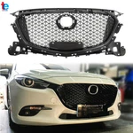 For 2017 2018 Mazda 3 Axela Front Bumper Upper Grille Honeycomb Black. Fixed Price $69.96.