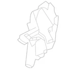 Genuine Mercedes-benz Bumper Holder 190-885-12-02. Fixed Price $79.80.