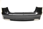 13-15 Audi C7 S6 Rear Bumper Cover W/parking Sensors Assembly Black Oem **. Fixed Price $254.99.