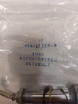 1946 Ford Passenger Car Wiper On Off Switch Assembly, 51A-17535-D. Fixed Price $20.30.