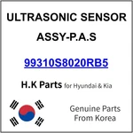 99310S8020RB5 Hyundai Ultrasonic Sensor Assy-p.a.s New Genuine Oem Part. Fixed Price $48.99.