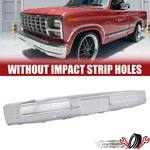 Ford Bronco F100 F150 F250 F350 1980-1986 Chrome Front Bumper Face Bar. Fixed Price $170.90.